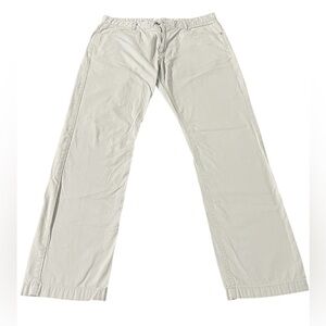 Calvin Klein Slim Fit Light Gray Men Cargo Pants Size 36x32